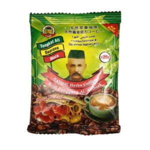 Café de Malasia, café afrodisíaco, café de hierbas naturales.