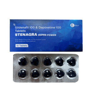 Stenagra super power  Sildenafil 100+Dapoxetine 100