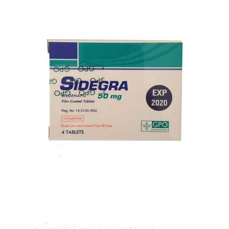 sidegra 50mg Tabletas de citrato de sildenafil Tratar la disfunción eréctil 1 sidegra 50mg Tabletas de citrato de sildenafil Tratar la disfunción eréctil